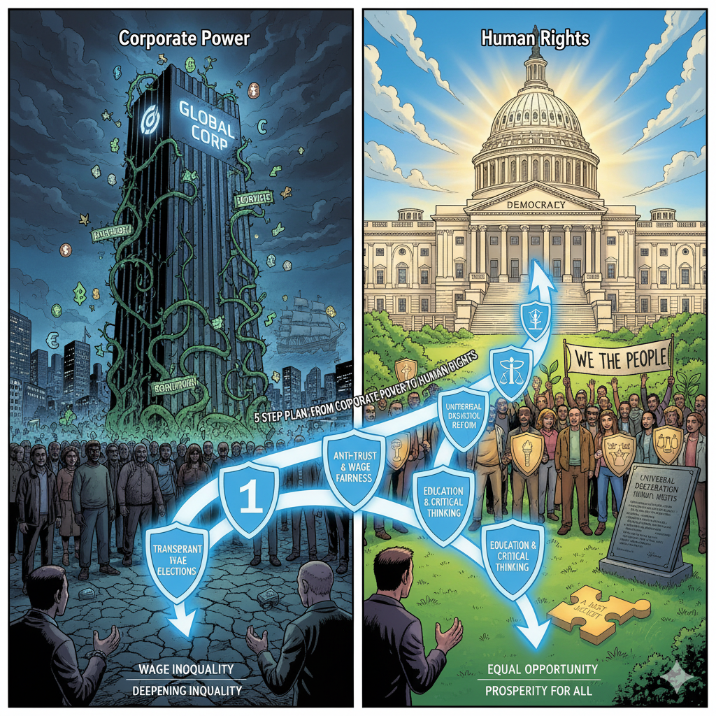 5 Step Plan to the New USA