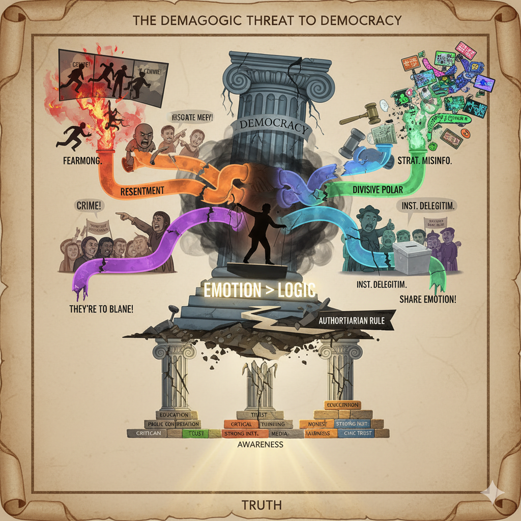Demagogic Threat to Democracy