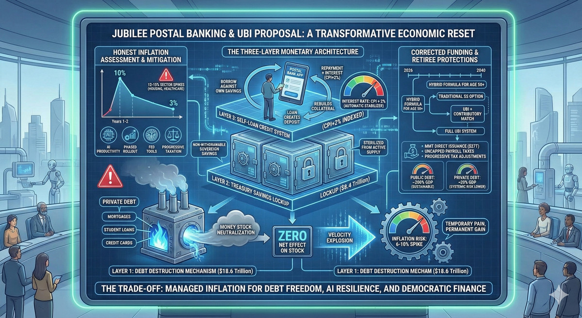 Re Banking Economic UBI & Jubilee